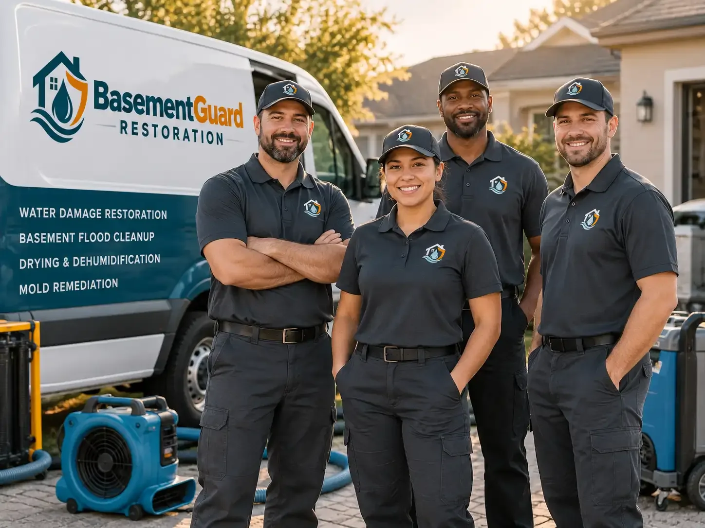Basement Water Damage Restoration company in Grandview, IA